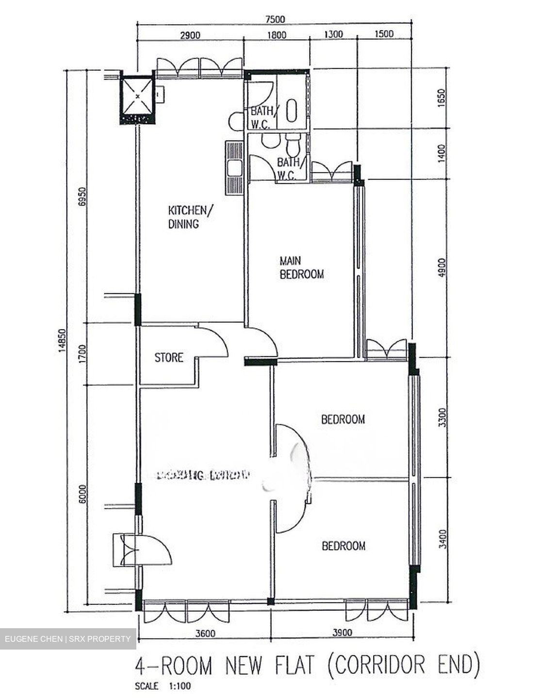 Blk 20 Teck Whye Heights Iii (Choa Chu Kang), HDB 4 Rooms #562598211